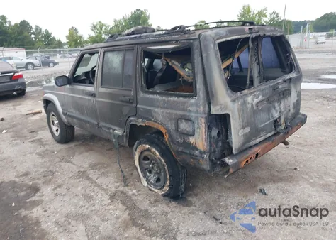 2001 Jeep Cherokee Sport z USA, uszkodzony, nr VIN 1J4FF48S01L590555